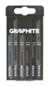 GRAPHITE Listovi za ubodnu pilu T-prihvat 6 kom, siva