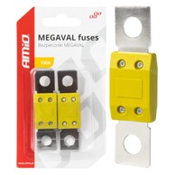 AMIO Set MEGAVAL auto osigurača, 100A, 2 kom, sivi
