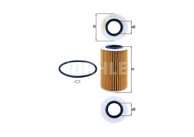 MAHLE Filter ulja HYUNDAI OX 436D TUCSON,I-30,SANTA FE,SONATA,CEED 2.0-2.2CRDI 06