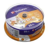 VERBATIM DVD-R Photo Printable 25/1