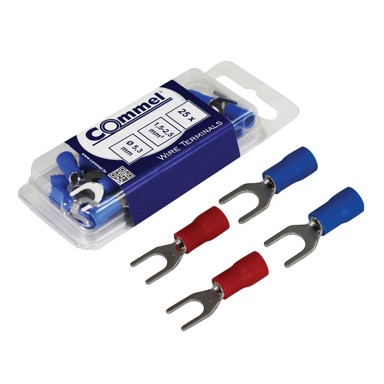 COMMEL Natikač za žicu, 25 kom blister 1,5-2,5 mm2 5,3 mm