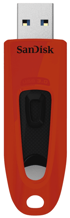 SANDISK USB stick Ultra USB 3.0, 64 GB, crveni