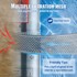 VEVOR Potopna pumpa za duboke bunare 4SDM6/20 kabel 9,1 m, srebrna