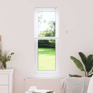 Zavjesa za prozor sa zavjesama 80 x 130 cm, bijela