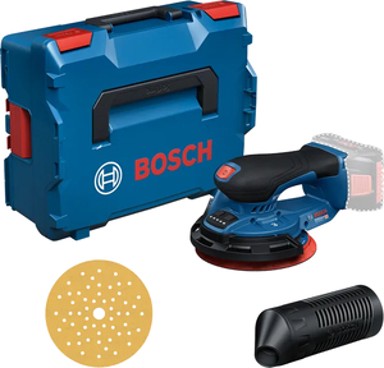 BOSCH Ekscentrična brusilica GEX 18V-150-3, 18 V, solo alat, L-BOXX