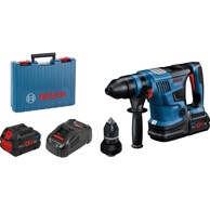 BOSCH Bežična čekić bušilica GBH 18V 34 CF Professional, 18V, plava
