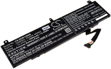 Baterija za laptop Dell Alienware 13 R3 / ALW13C / Typ TDW5P