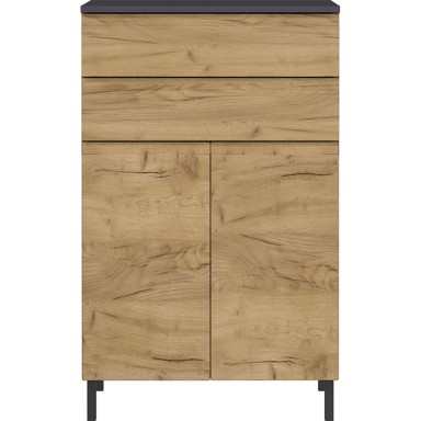 Kupaonski ormarić Salinas, 60x97 cm, od hrasta