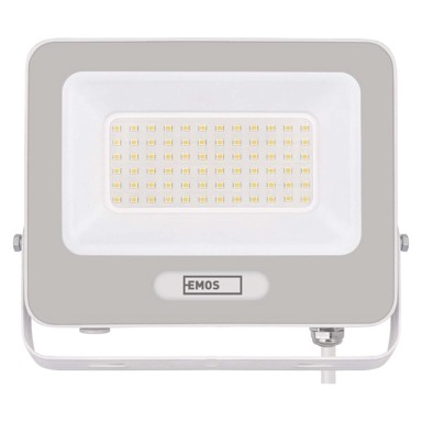 EMOS LED reflektor Glaro ZS2244B, 50 W, IP65, 5000 lm, neutralna bijela, bijeli