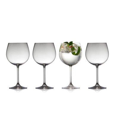 LYNGBY GLAS Set od 4 čaše za gin & tonic Juvel, 570 ml