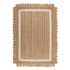 FLAIR RUGS Ručno rađen juten tepih u prirodnoj boji/boje slonovače 160x230 cm Grace White 