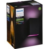 PHILIPS Vanjska zidna svjetiljka Resonate Hue LED, crna
