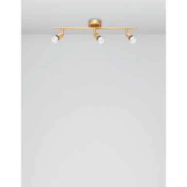 Reflektor, Lup, NL960003, GU10, IP20, 3x, satin zlatna