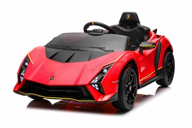 Licencirani auto na akumulator Lamborghini Invencible - crveni