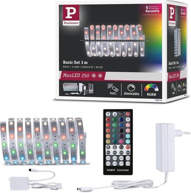 PAULMANN MaxLED 250 rgbw LED traka set, 3 m, IP20, 20 W