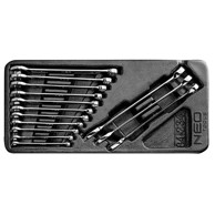 NEO TOOLS Set kombiniranih ključeva 6-19 mm, 14 komada, cilindar