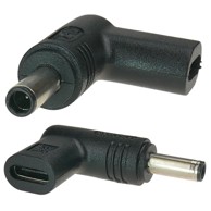 POLION Adapter za napajanje USB-C za napajanje prijenosnog računala s utičnicom 4,5 x 3,0 mm + pin