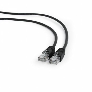 GEMBIRD Kabel CAT5e UTP Patch cord, 1 m, GEM-PP12-1M_BK