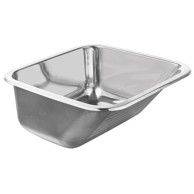 LAVEO Inox sudoper Chios 45X45 cm