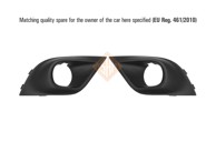 ISAM Maska branika Renault Clio 13-20, prednja, 16-, desna/lijeva, sa maglenkom