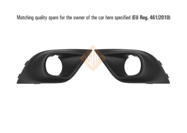 ISAM Maska branika Renault Clio 13-20, prednja, 16-, desna/lijeva, sa maglenkom