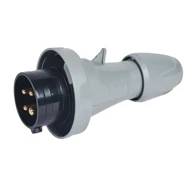 LEGRAND Ravni utikač 16A 480-500V 3P+E LE555332, crni