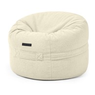 SLOWDOWN Krem vreća za sjedenje od bouclé tkanine Roll 80 