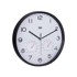 TREVI Zidni sat, termometar, hidrometar, 30cm, analogni, crni 0M3510T
