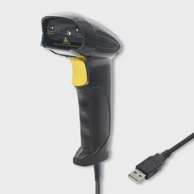 QOLTEC Barkod čitač 50876, 1D, USB, crni
