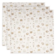 JOLLEIN Tetra pelena Miffy Family Farm, 70x70 cm 3/1