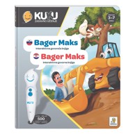 KUKU Interaktivna knjiga, Bager Maks, bez olovke
