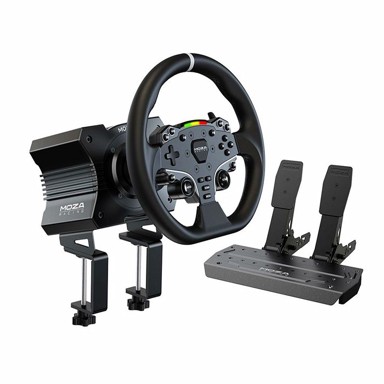 MOZA Trkaći set R5 RS20, R5 Direct Drive baza/ES volan/SR-P Lite pedale