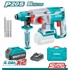 TOTAL One-Stop Tools akumulatorski SDS-Plus čekić 20 V, 2,5 J, s baterijama i koferom (TRHLI202287)