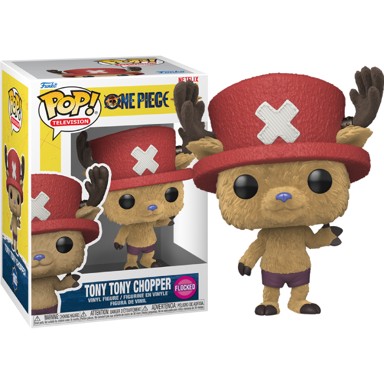 FUNKO POP Figura One Piece Tony Tony Chopper Live Action Flocked, 9 cm