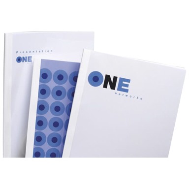 GBC Korice za termo uvez 3 mm 240 g glatke A4 pk100 IB370021, bijele