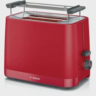 BOSCH Toster TAT3M124 Za 2 kriške 950W, crveni