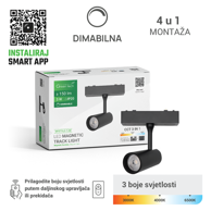 GREEN TECH LED magnetna svjetiljka Mystyle-7 3 W