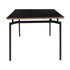 STØRAA Crni blagovaonski stol 90x160 cm Alto 