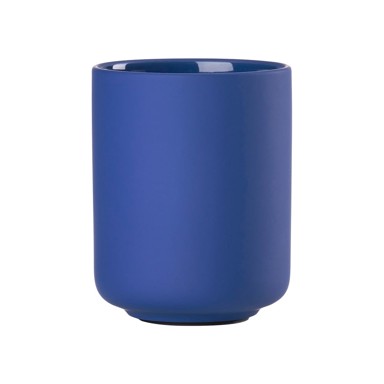 ZONE Plava čaša za četkice za zube od kamenine Ume