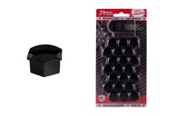 Poklopci vijaka kotača crni 17 mm, crna