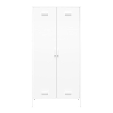 STØRAA Bijeli metalni ormarić 90x185 cm Mission District