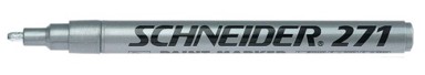 SCHNEIDER marker Paint 271, srebrni