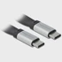 DELOCK USB 3.2 kabel USB-C na USB-C, E-Marker, PD 3A, 22 cm