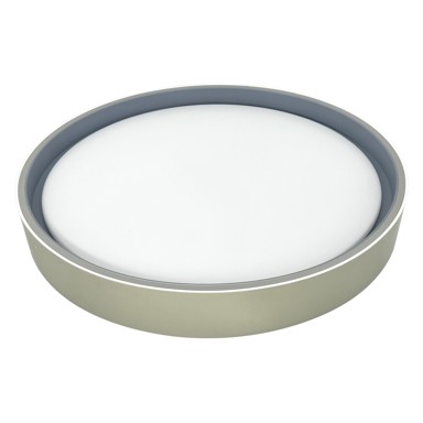 FEROTEHNA Plafonjera LED Leah, 24W, 1440 lm, DIP CCT 3000K/4000K/6500K, IP20, promjer 40 cm, siva