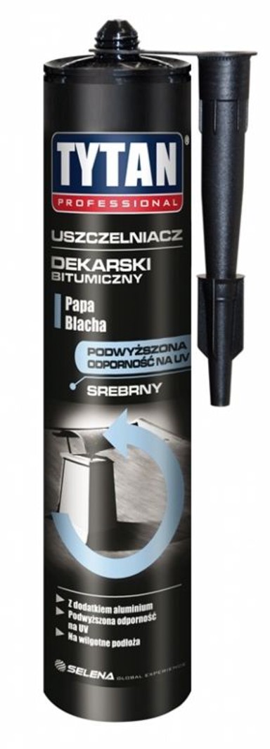 TYTAN Brtvilo za krovove, srebrno, 280 ml
