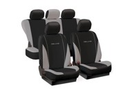 PRO MIMATO Presvlake sjedala univerzalne Deluxe sivo-crna