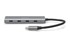 DIGITUS USB-C hub DA-70246, USB-C, 4x USB-C, sivi