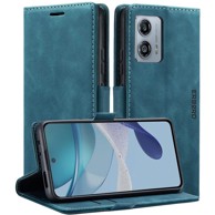 OVERBOARD Futrola za Motorola Moto G53, Vintage novčanik s preklopom, plava