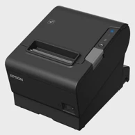 EPSON POS pisač TM-T88VI, 203 dpi, 80 mm, USB, LAN, RS-232, crni (obnovljen)