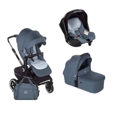 JANE Dječja kolica Crosslight 3 3u1, tamnoplava